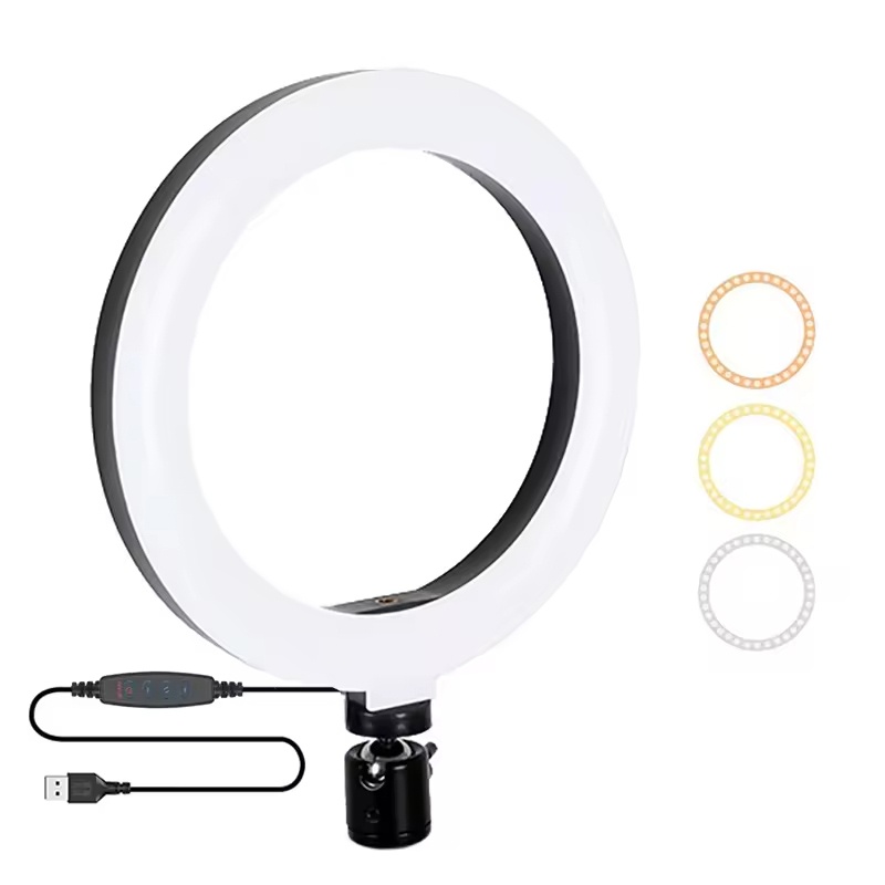 Photography Lighting Stick - ไฟวงแหวนเซลฟี่ขนาด 16/26/33 ซม. ไฟเสริมสำหรับถ่ายภาพ ไฟ LED