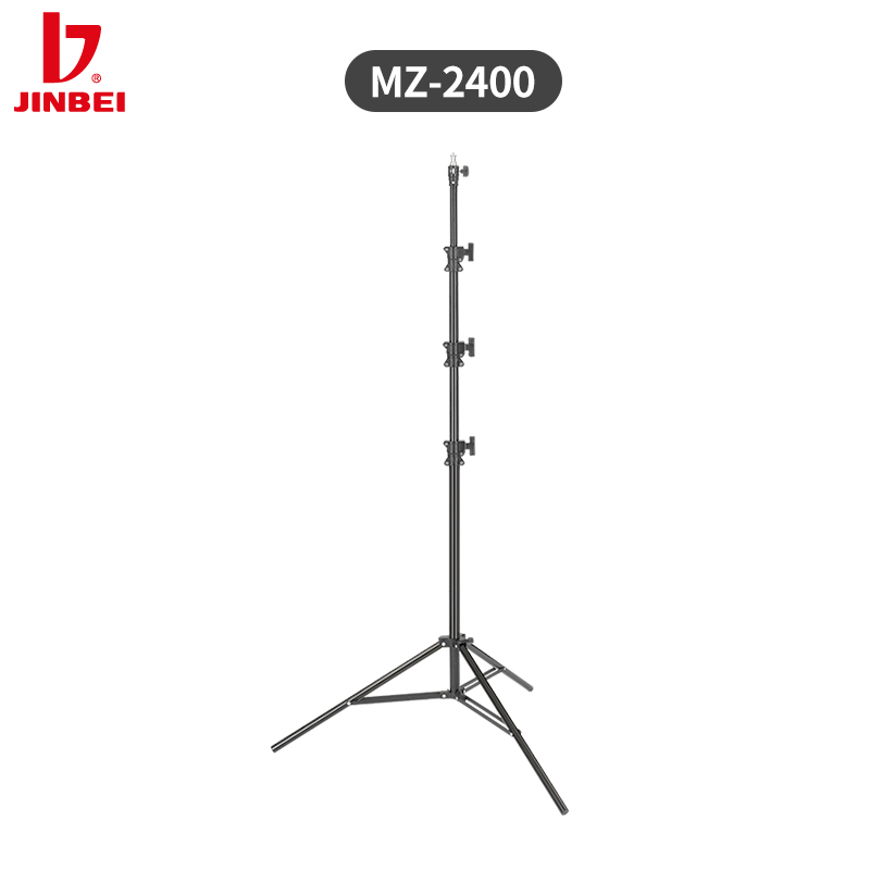 Photography With Lighting - ขาตั้งไฟถ่ายภาพอลูมิเนียมแบบมีเบาะลม JINBEI MZ-2400FP ขาตั้งกล้องระดับมืออาชีพสำหรับสตูดิโอ
