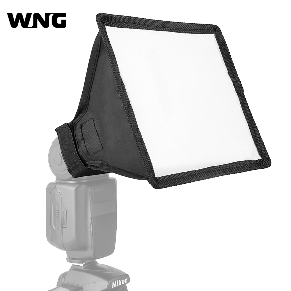 Photography Lighting With Flash - 15x17 ซม.Softbox Reflector แฟลช Diffuser พับได้