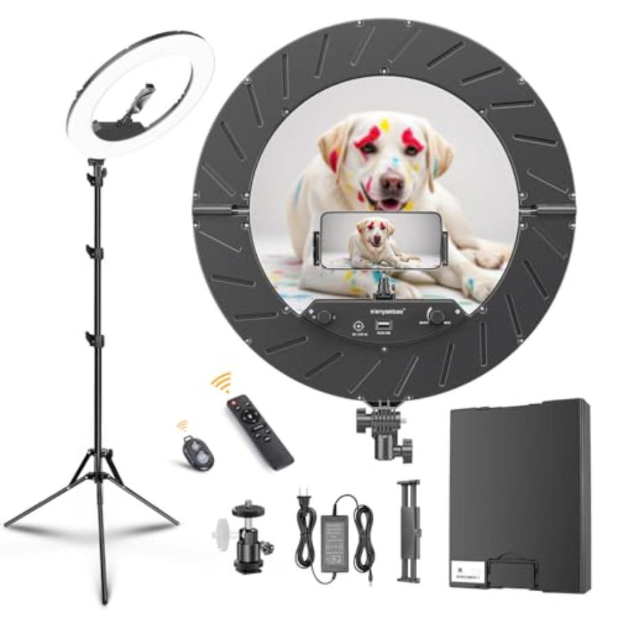 Led Ring Light 18 - ชุดไฟวงแหวน 18 นิ้ว, ไฟ LED ปรับความสว่างได้