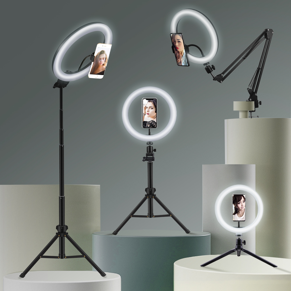Photography Lighting Tool - Youtube เกมส์ยิง Vlog Selfie Circular Photo