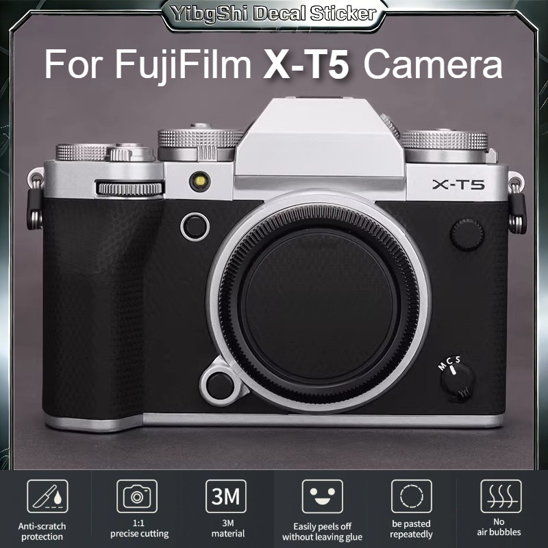 Fujifilm Camera X-T5 - สำหรับฟูจิฟิล์ม X-T5 สติกเกอร์กล้อง ฟิล์มไวนิลกันรอยขีดข่วน สำหรับฟูจิ XT5