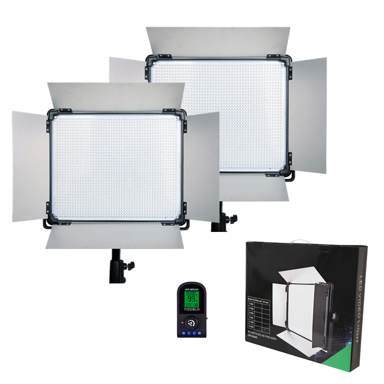 Photography Lighting Brands - 2 pcs Dison รีโมทคอนโทรลหลอดไฟ LED E-528II