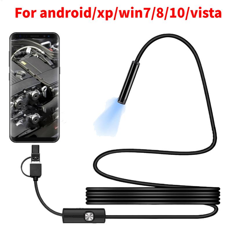 Photography Lighting Diagram - 5.5 มม.TYPE-C กล้อง Endoscope 640x480 กันน้ํา