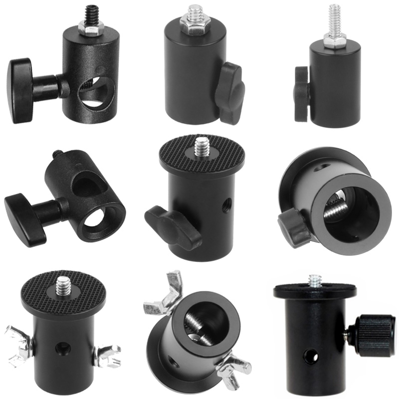 Photography Lighting Tool - ขาตั้งกล้องขาตั้งอะแดปเตอร์ 1/4 