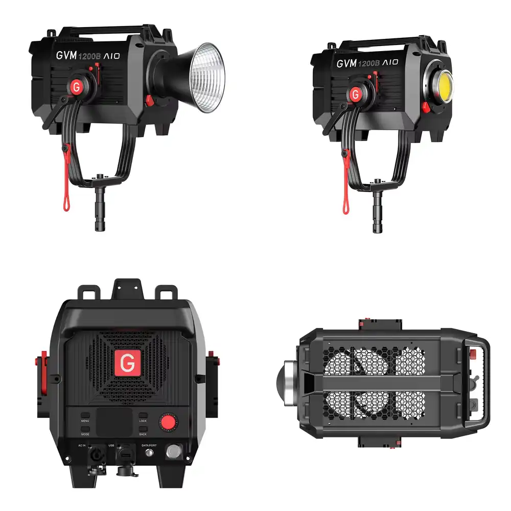 Photography With Lighting - ไฟสปอตไลท์วิดีโอ GVM SD1200B AIO 1200W สำหรับการถ่ายภาพ