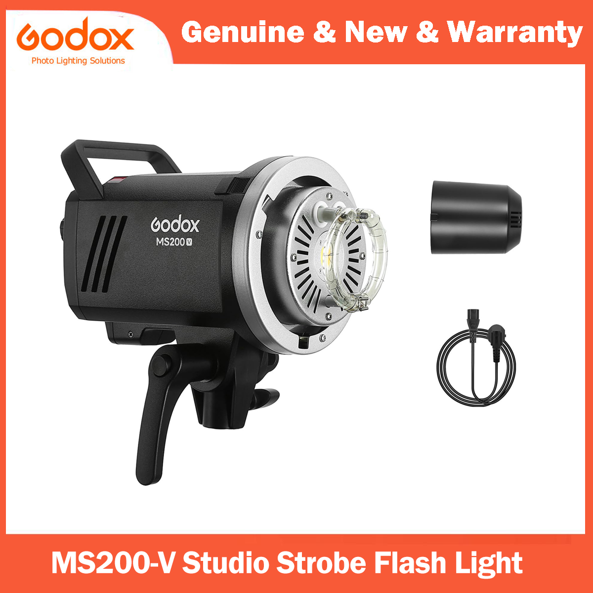 Photography Lighting For Portraits - แฟลชสตูดิโอ Godox MS200V 200W 2.4G ไฟแฟลชแบบโมโนไลท์ขนาดกะทัดรัดสำหรับถ่ายภาพงานแต่งงาน