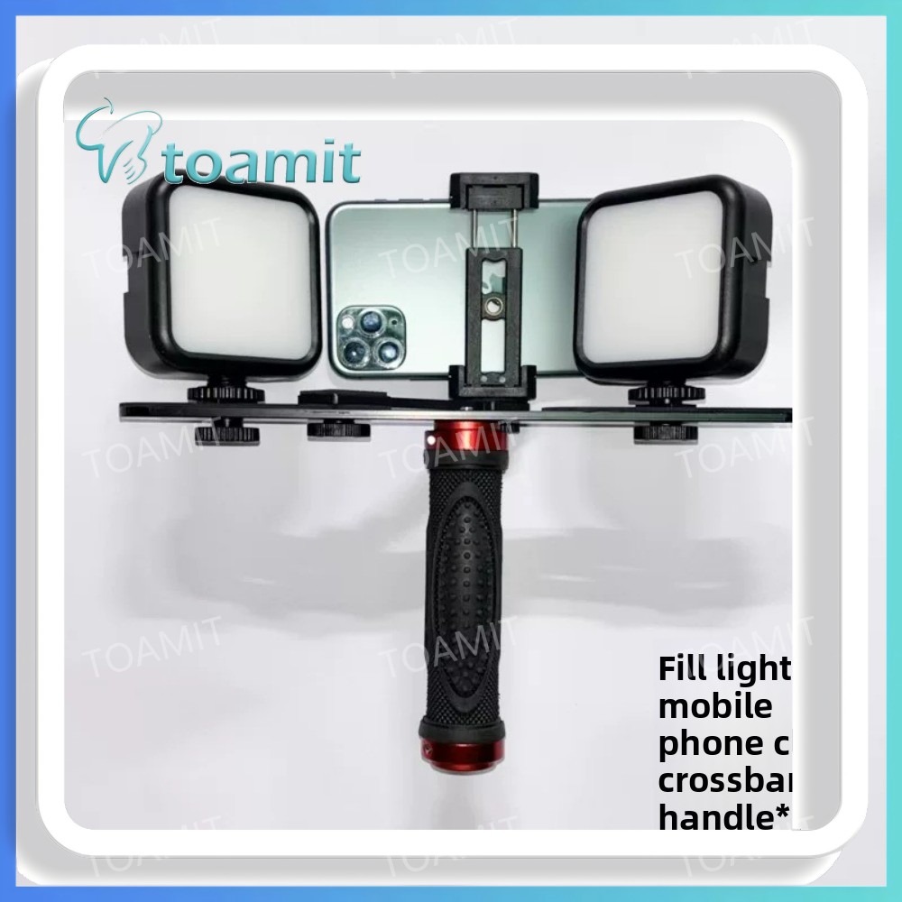 Photography Lighting With Flash - ไฟถ่ายภาพทางทันตกรรม, แฟลช LED บลูทูธสำหรับสมาร์ทโฟน, การถ่ายภาพการตรวจช่องปากและการฟอกสีฟัน, ชุดไฟเติมแบบพกพา