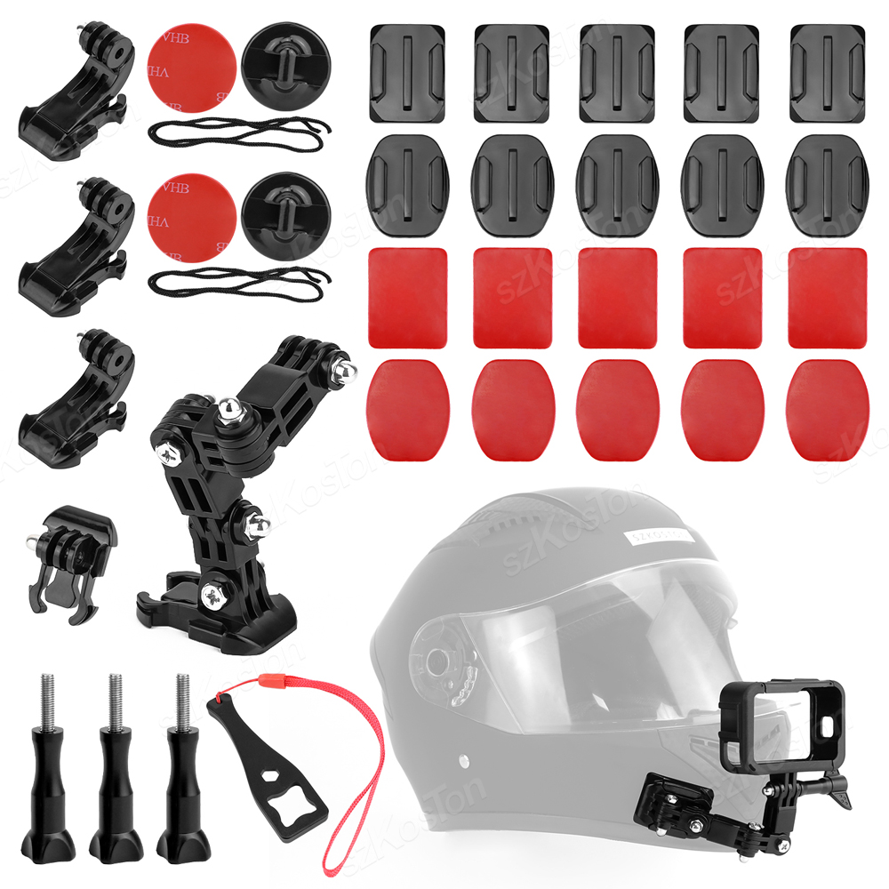 Gopro Action Camera Hero 12 Black - คางหมวกกันน็อครถจักรยานยนต์ชุดสําหรับ GoPro Hero 13 12 11