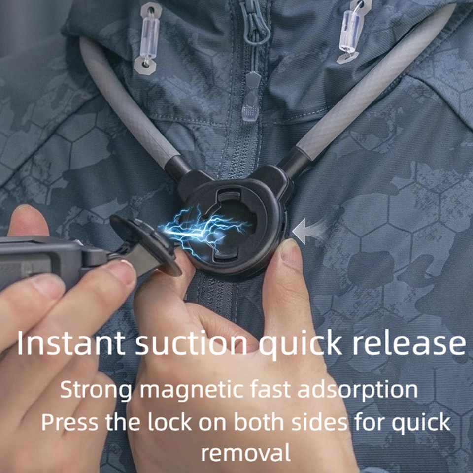 Surewo ที่ยึดคอแม่เหล็กแบบปลดอ - Gopro Action Camera Hero 12 Black บทวิจารณ์และราคา