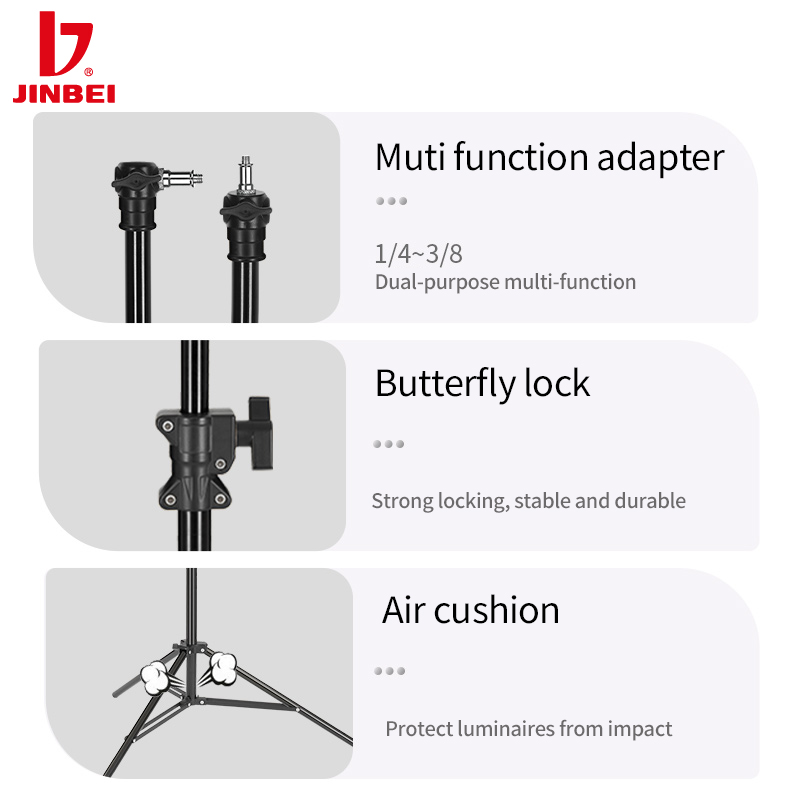ขาตั้งไฟถ่ายภาพอลูมิเนียมแบบมี - Photography With Lighting บทวิจารณ์และราคา