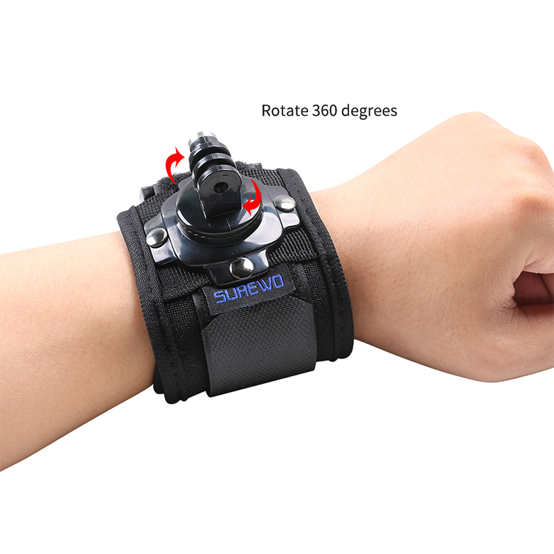 สายรัดข้อมือ SUREWO ใช้ได้กับ  - Gopro Action Camera Hero 12 Black บทวิจารณ์และราคา