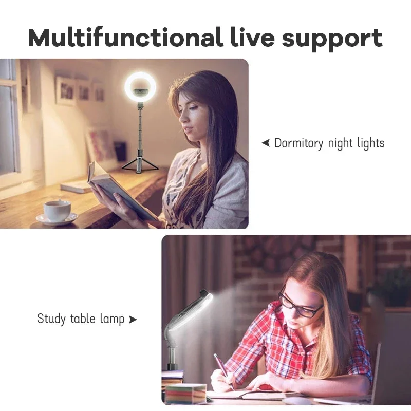 4 In 1 ไร้สายบลูทูธ Selfie Sti - Photography Lighting Stick บทวิจารณ์และราคา