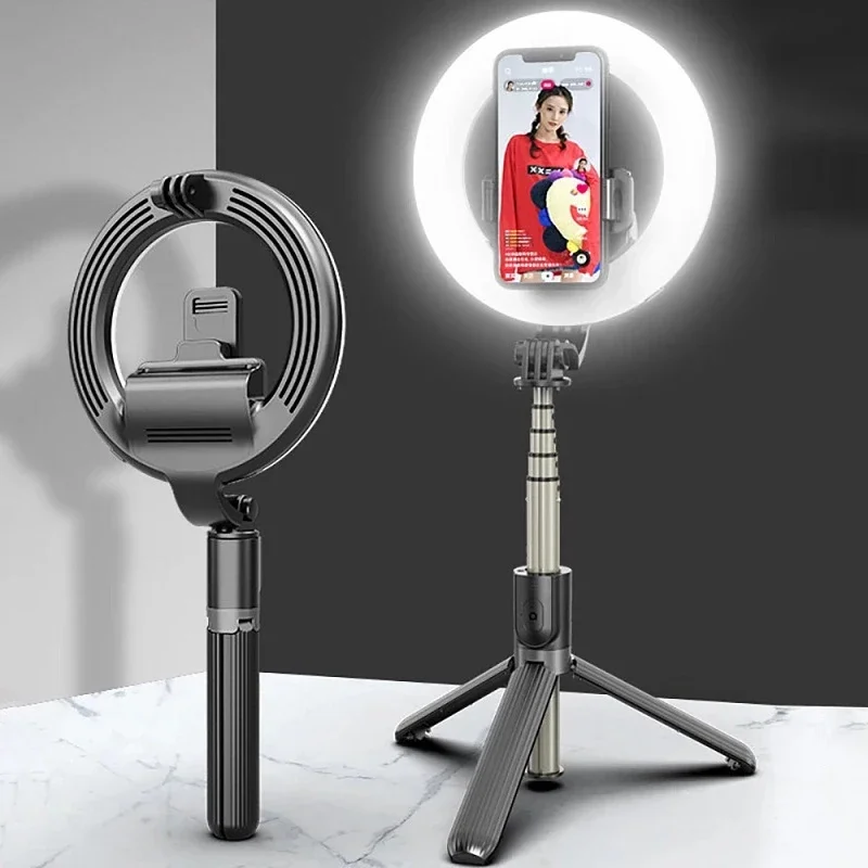 4 In 1 ไร้สายบลูทูธ Selfie Sti - Photography Lighting Stick บทวิจารณ์และราคา