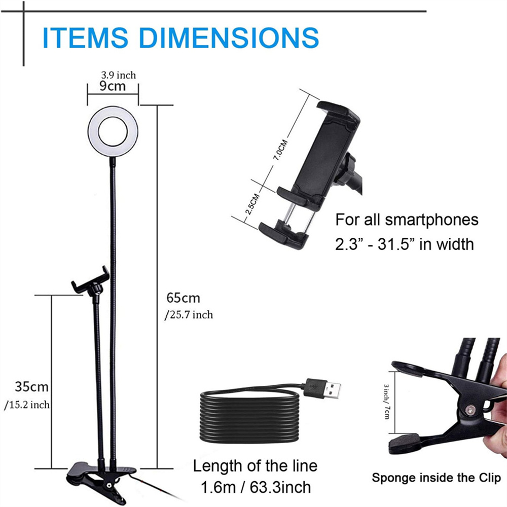 ที่วางโทรศัพท์มือถือแบบยืดหยุ่ - Photography Lighting Stick บทวิจารณ์และราคา