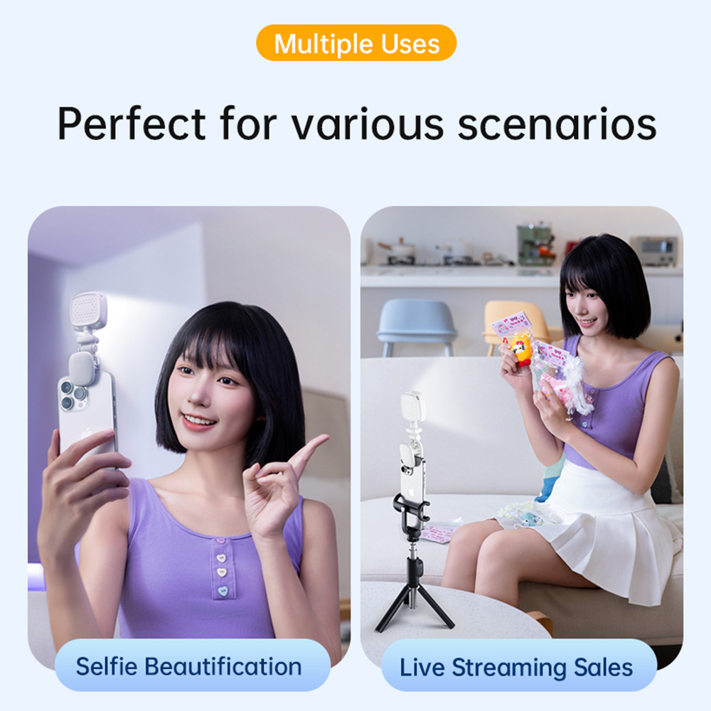 แบบพกพา LED Selfie Light กล้อง - Photography Lighting Tool บทวิจารณ์และราคา