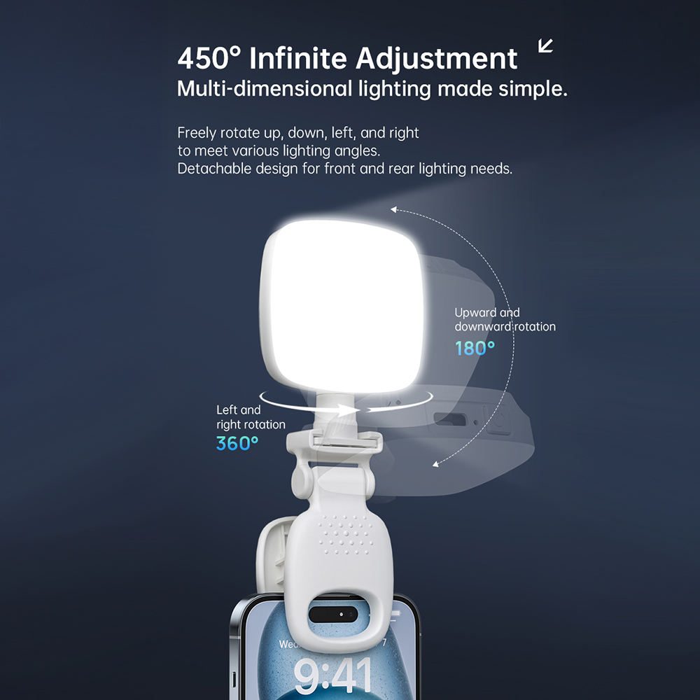 แบบพกพา LED Selfie Light กล้อง - Photography Lighting Tool บทวิจารณ์และราคา
