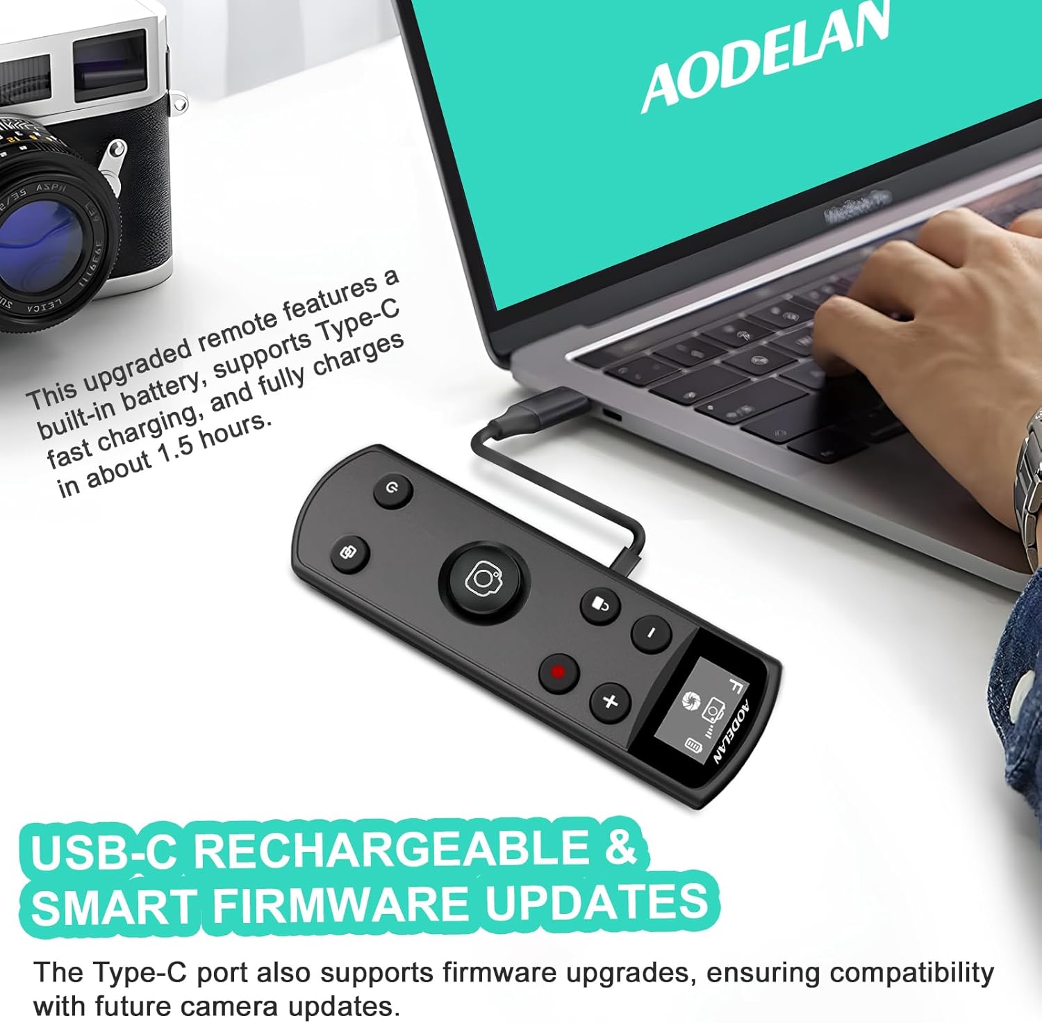 สีดํา USB-C ชาร์จรีโมทคอนโทรลห - Fujifilm Camera X-T5 บทวิจารณ์และราคา