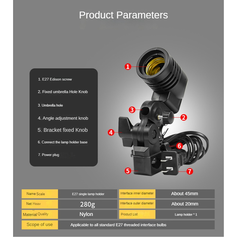 ไฟสตูดิโอถ่ายภาพ ขั้วหลอด E27  - Photography With Lighting บทวิจารณ์และราคา