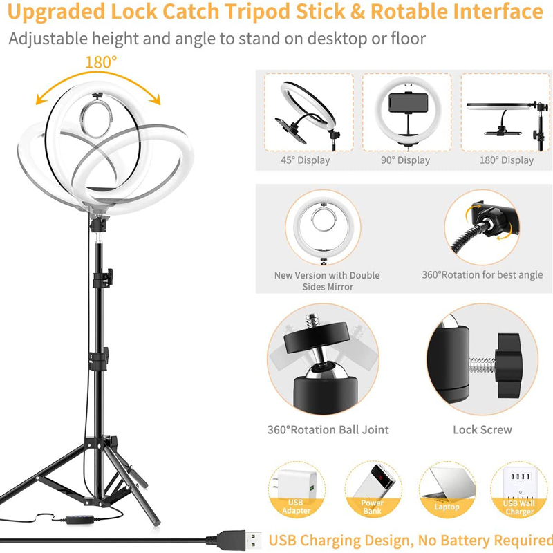 ไฟวิดีโอ 16/26/33 ซม. ไฟเซลฟี่ - Photography Lighting Stick บทวิจารณ์และราคา