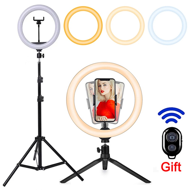ไฟวงแหวน LED ขนาด 16/26/33 ซม. - Photography Lighting Stick บทวิจารณ์และราคา