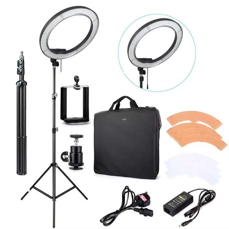 ไฟวงแหวนสำหรับกล้อง SLR รุ่น R - Led Ring Light 18 บทวิจารณ์และราคา