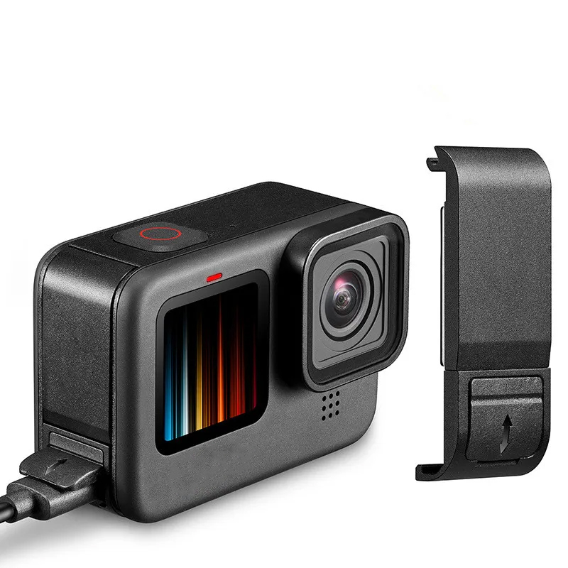 เคสซิลิโคนฝาปิดแบตเตอรี่ด้านข้ - Gopro Action Camera Hero 12 Black บทวิจารณ์และราคา