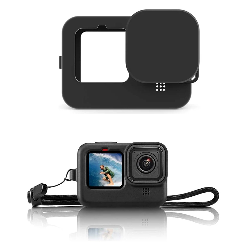 เคสซิลิโคนฝาปิดแบตเตอรี่ด้านข้ - Gopro Action Camera Hero 12 Black บทวิจารณ์และราคา