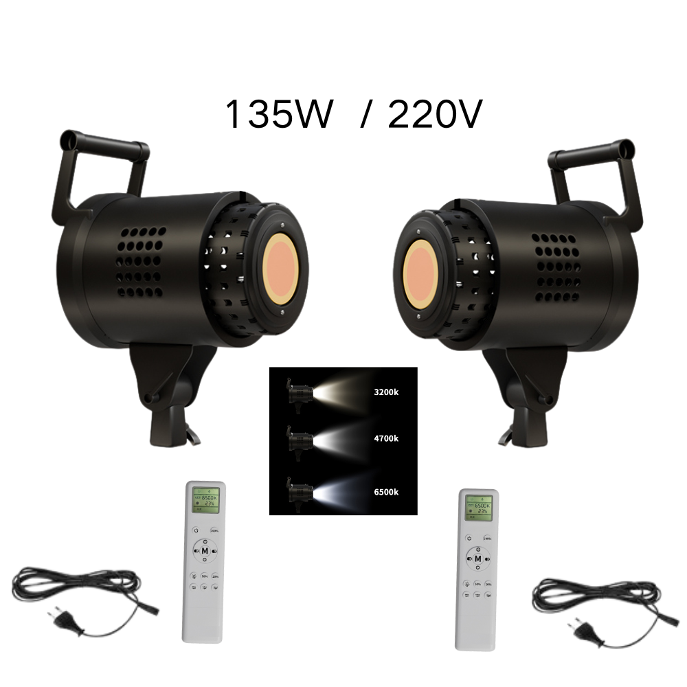 115/135W การถ่ายภาพ Bowens LED - Photography Lighting For Portraits บทวิจารณ์และราคา